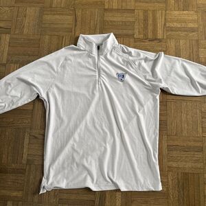 Donald Ross Long Sleeve 1/4 Zip Golf Gray Pullover Medium